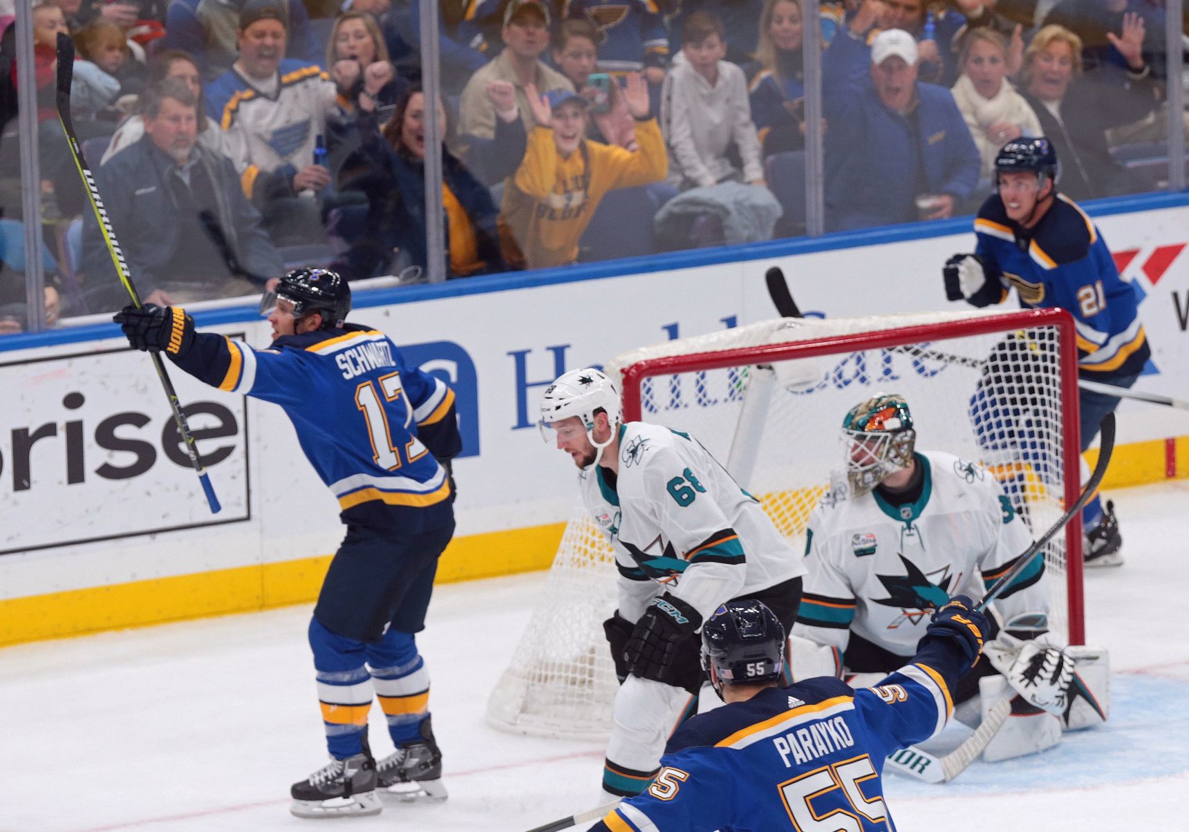 Blues vs. Sharks